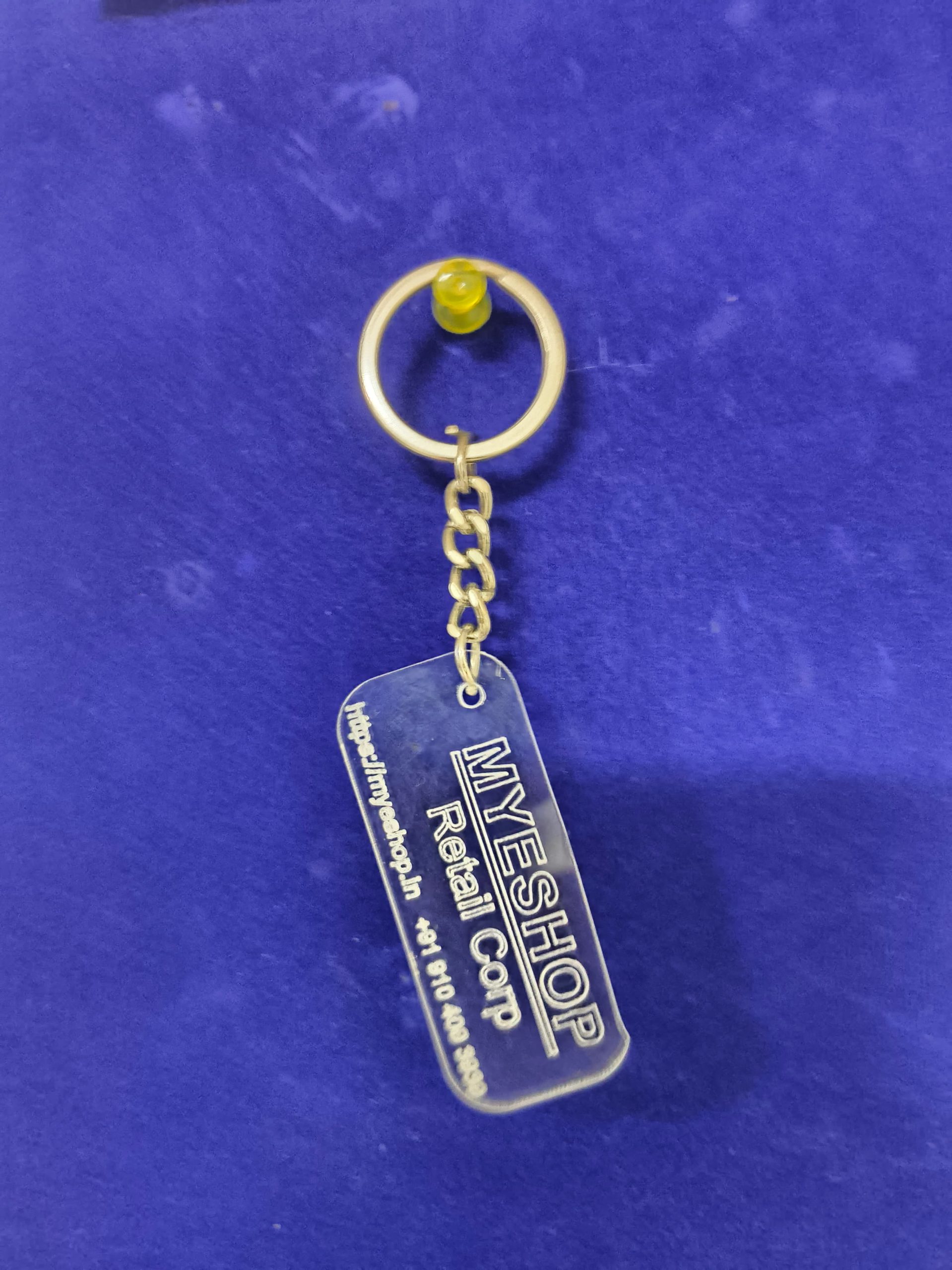 Key Chain Transparent (small) (acrylic Material)