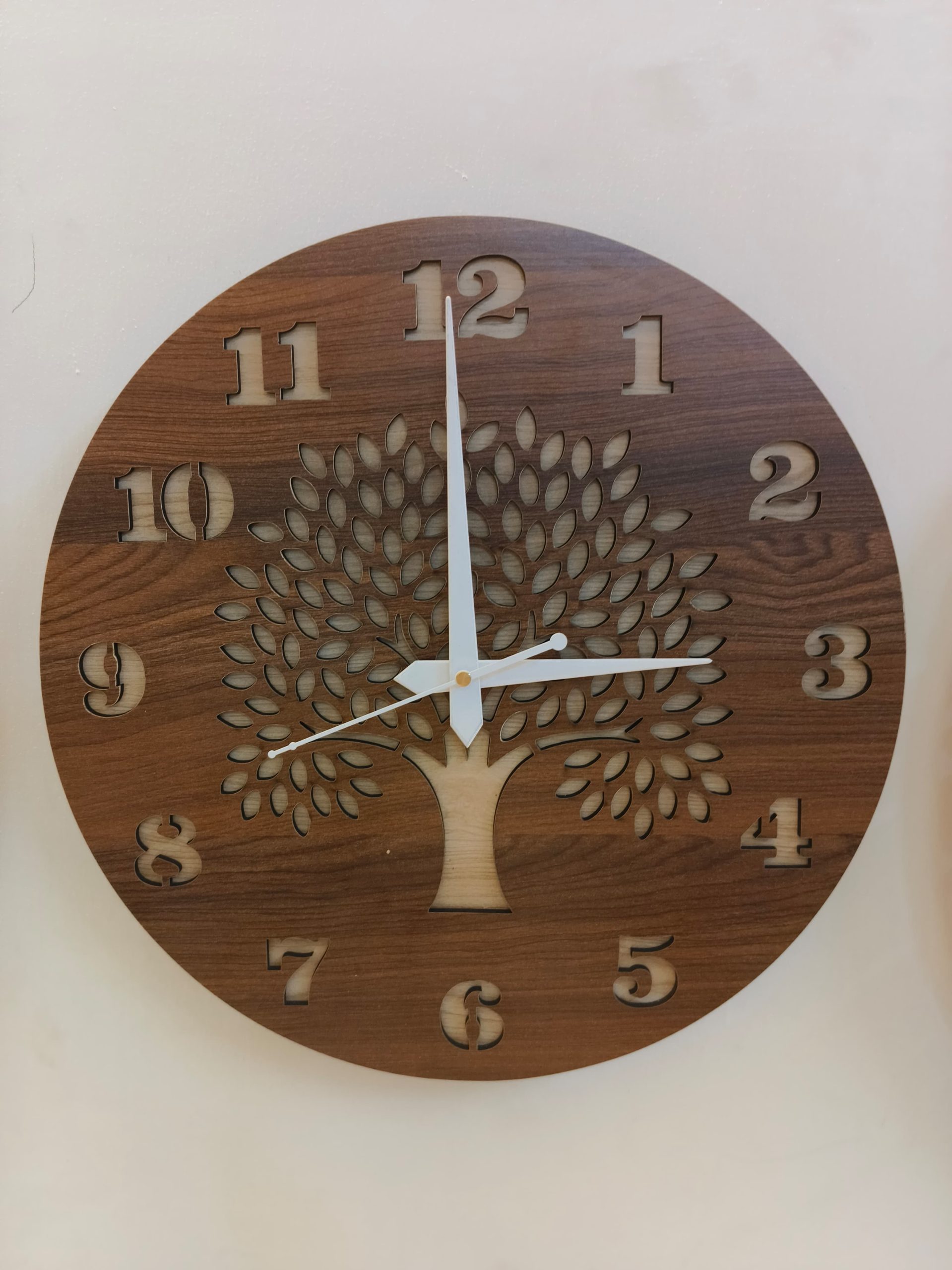 Wall Clock Wooden D96