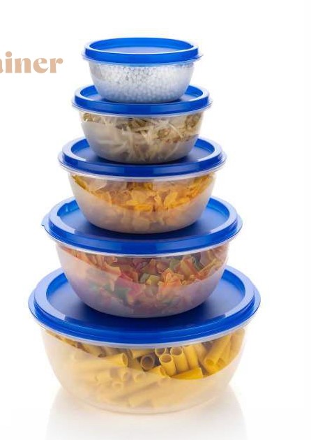 Food Container Sliking (set Of 5) (DK-112)