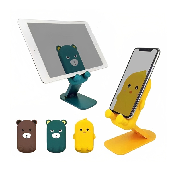 Cute Cartoon Design Multi-Angle Adjustable Foldable Mobile Stand