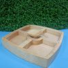 WOODEN MASALA BOX SQUARE