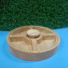 WOODEN MASALA BOX ROUND