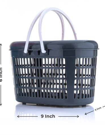 Storage Basket With Handle