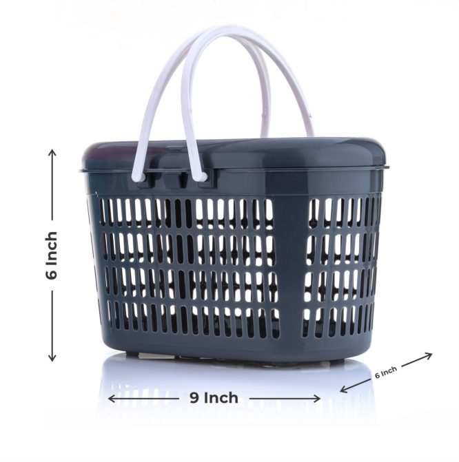 Storage Basket With Handle