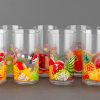 Classic Printed Glass 6pcs Set