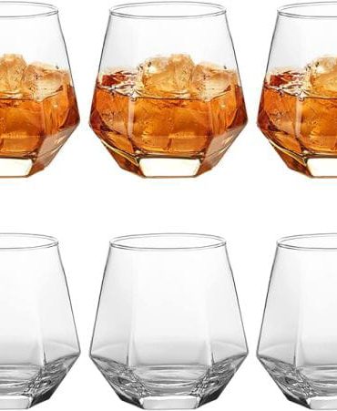 GLASS DIAMOND PREMIUM [6pcs Set-375ml]