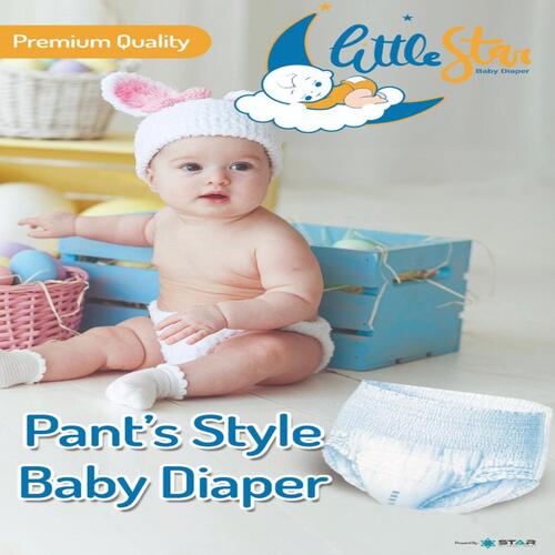 Diaper Baby Pant Style [size (M) Medium] 50 pcs paking