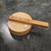 WOODEN PURI PRESS ROUND