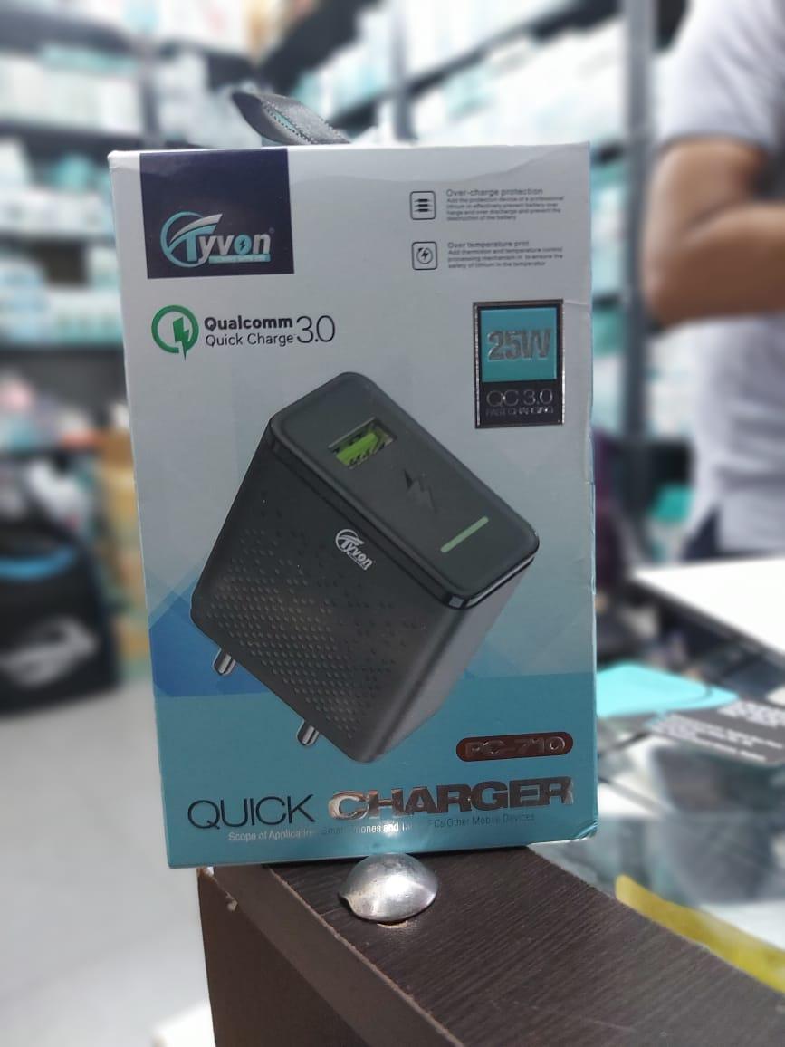 25W QC FAST CHARGING QUICK CHARGER Type -V8(PC-710)