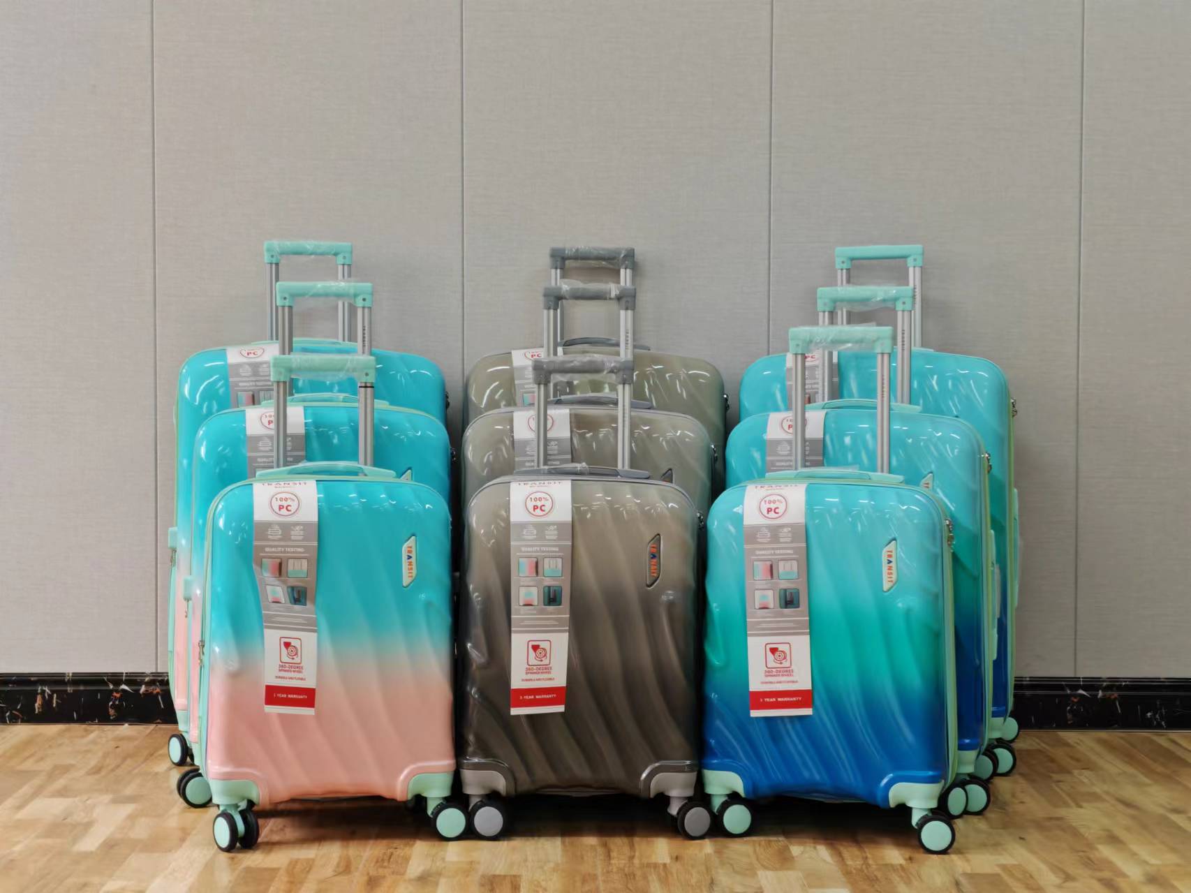 Trolley Bags NoN- Expandable (3 Pcs Set)