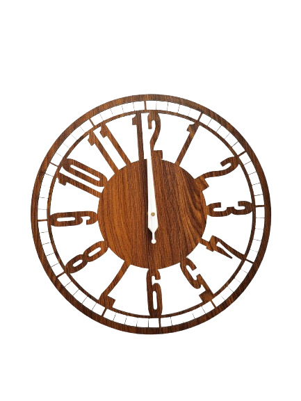 Wall Clock Wooden D31 (SIZE 12*12)