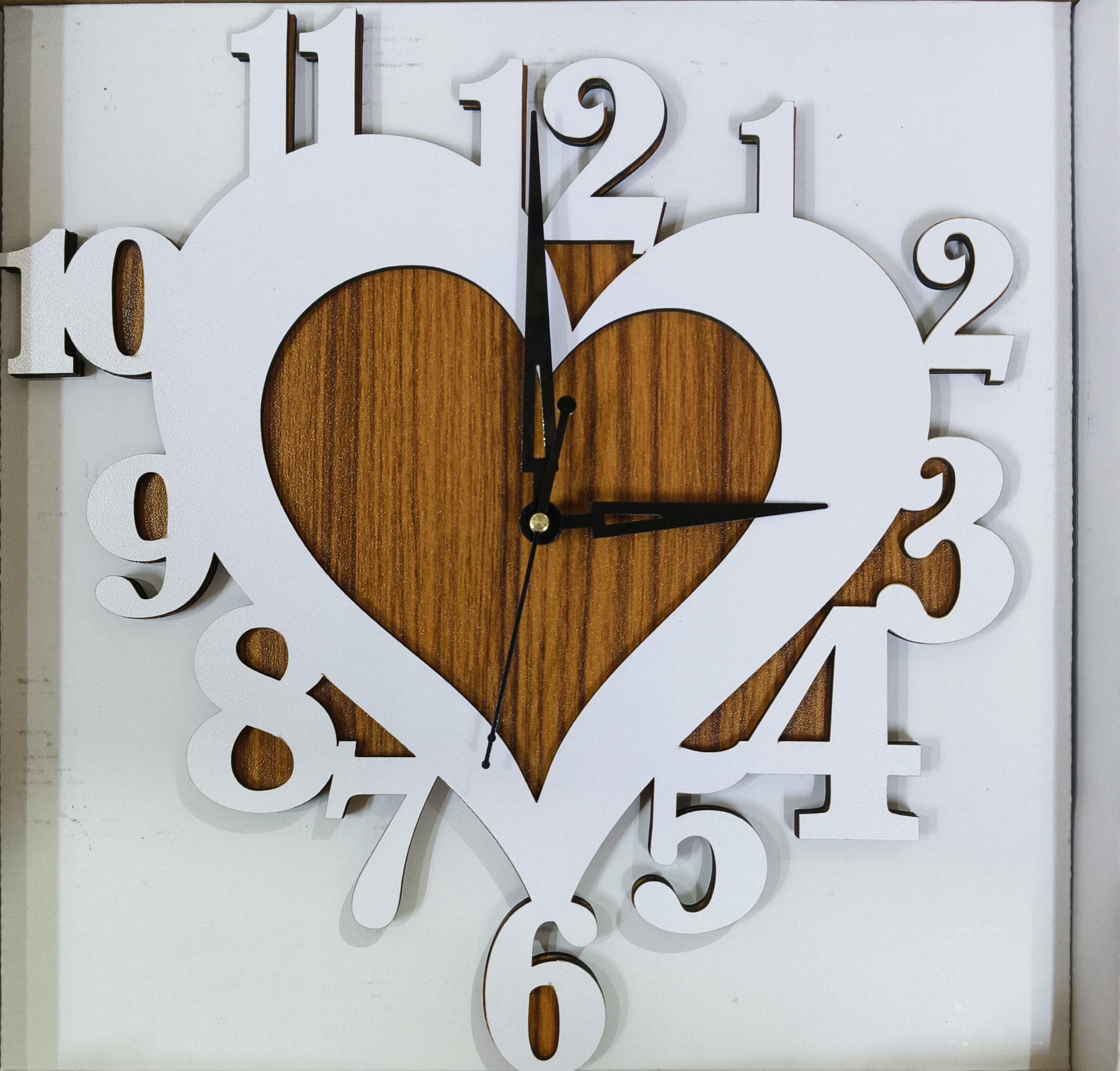 Wall Clock Wooden D68