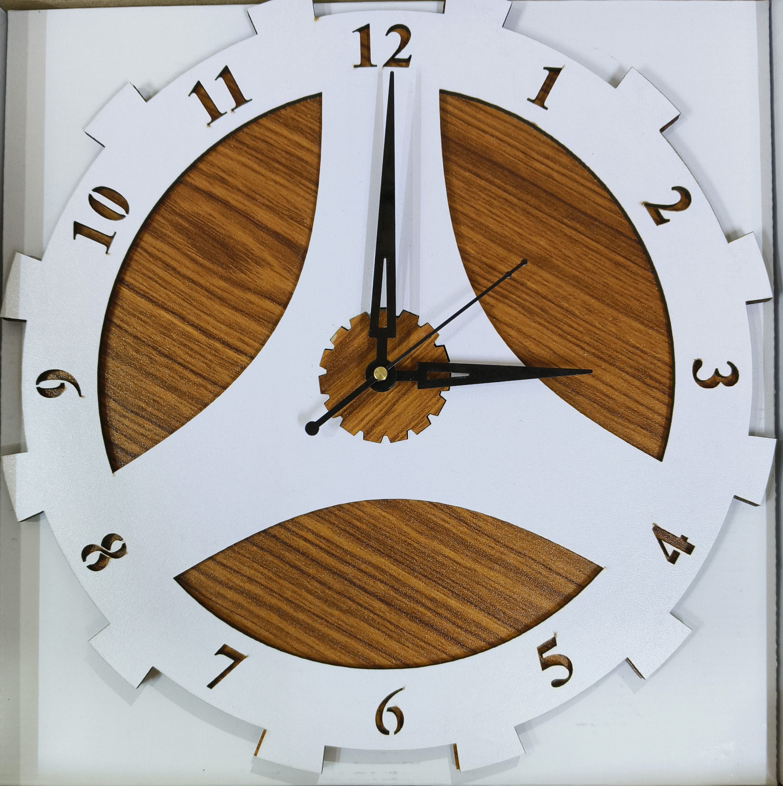 Wall Clock Wooden D74