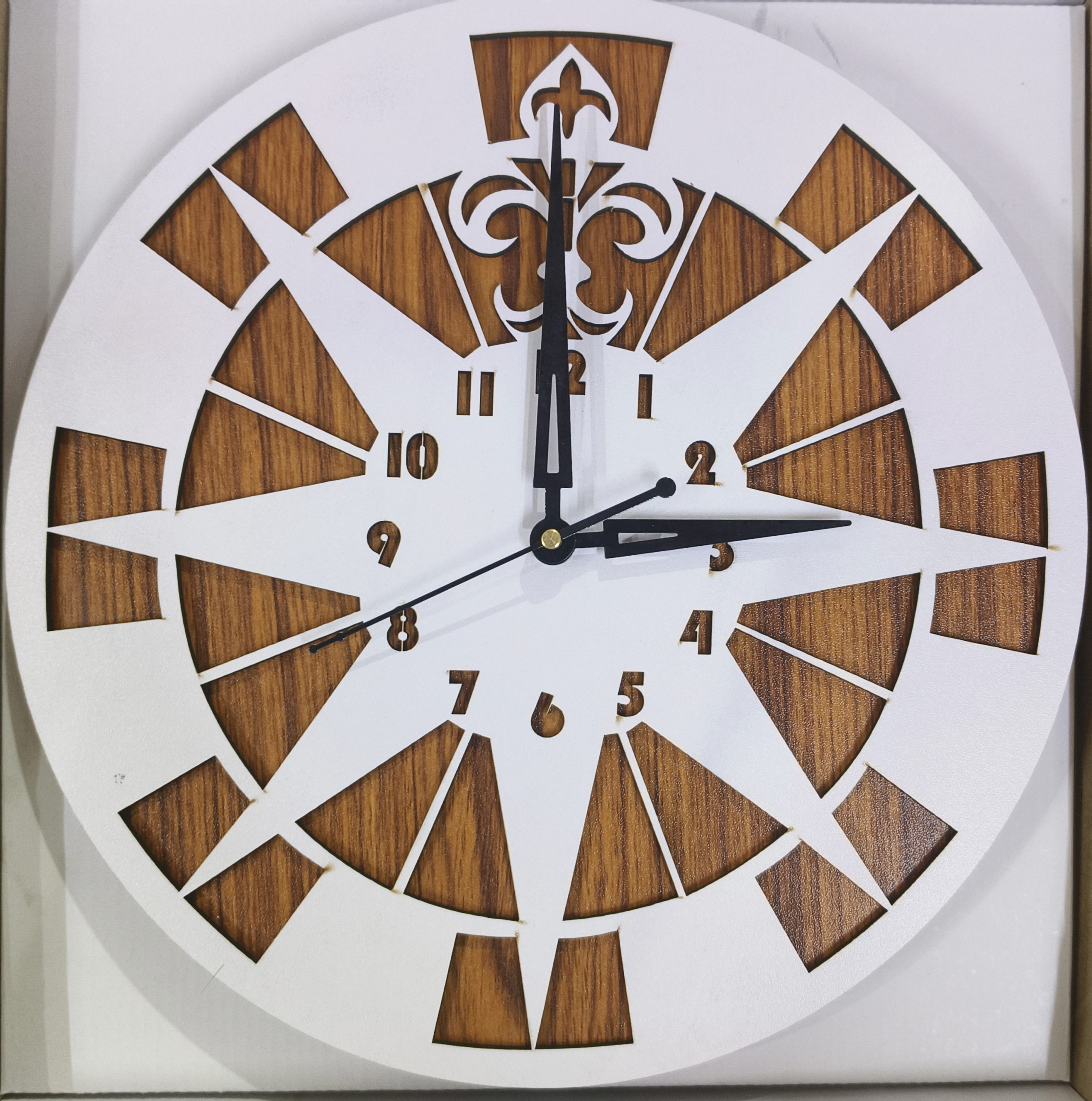 Wall Clock Wooden D77