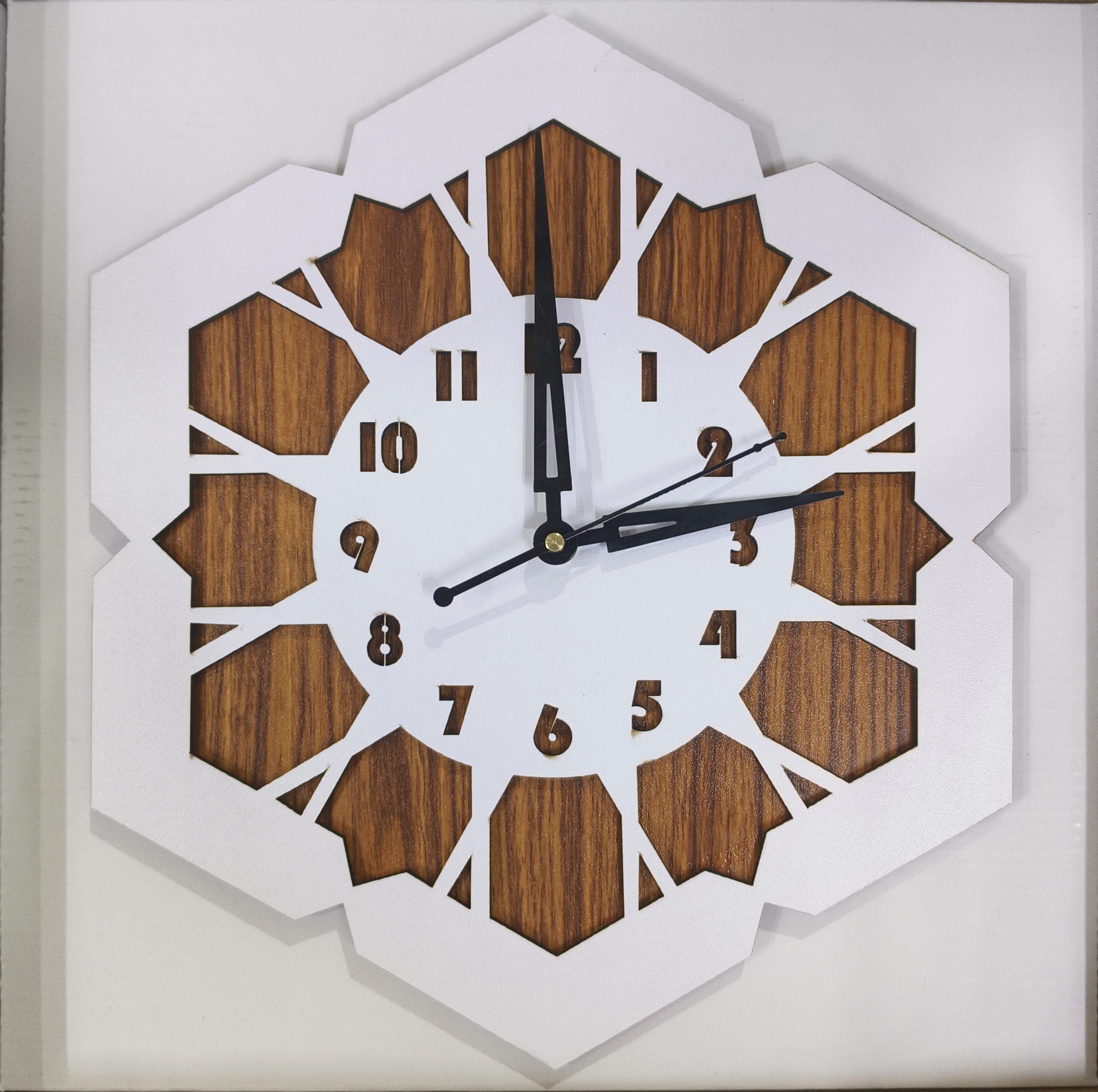 Wall Clock Wooden D83