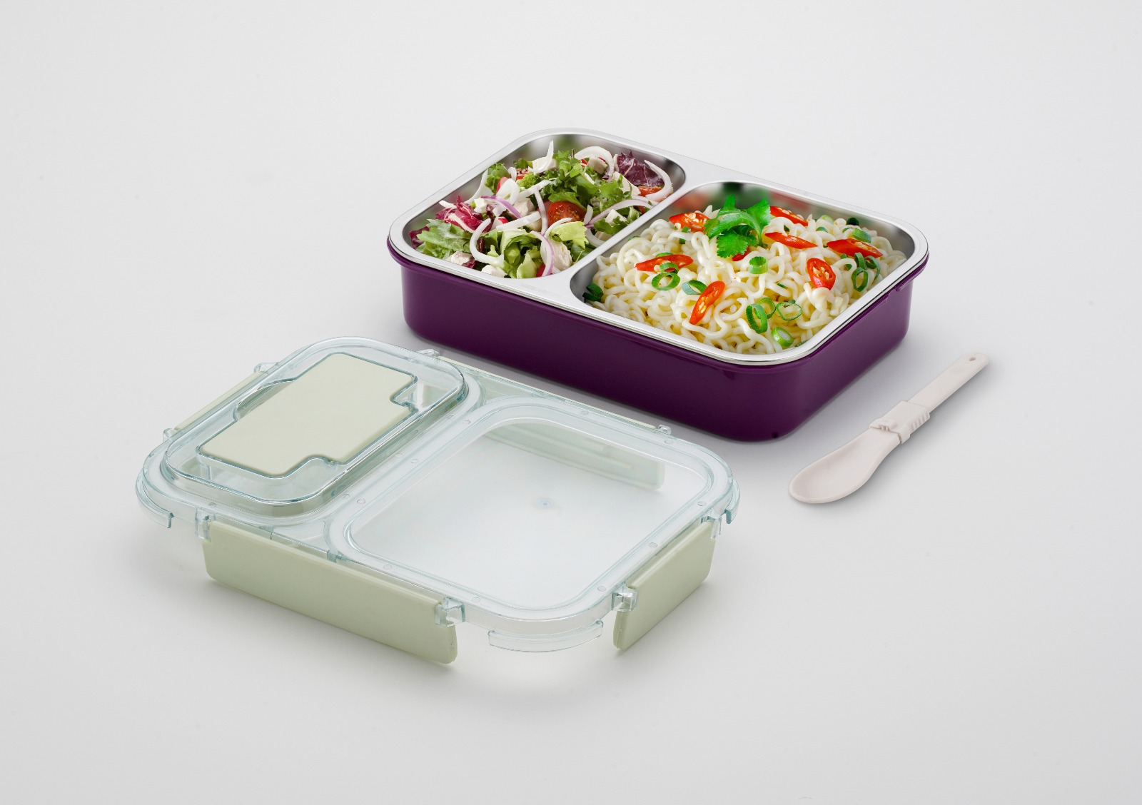 Lunch Box 2 Compartment (H.V)